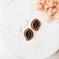 High quality polymer clay cutter creating clean sharp cuts for earrings and jewelry making