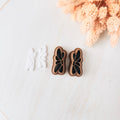 High quality polymer clay cutter creating clean sharp cuts for earrings and jewelry making