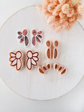 High quality polymer clay cutter creating clean sharp cuts for earrings and jewelry making