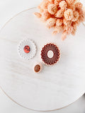 High quality polymer clay cutter creating clean sharp cuts for earrings and jewelry making