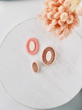 High quality polymer clay cutter creating clean sharp cuts for earrings and jewelry making