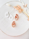 High quality polymer clay cutter creating clean sharp cuts for earrings and jewelry making
