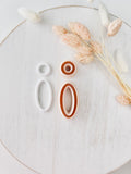 High quality polymer clay cutter creating clean sharp cuts for earrings and jewelry making