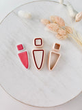 High quality polymer clay cutter creating clean sharp cuts for earrings and jewelry making