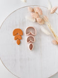 High quality polymer clay cutter creating clean sharp cuts for earrings and jewelry making
