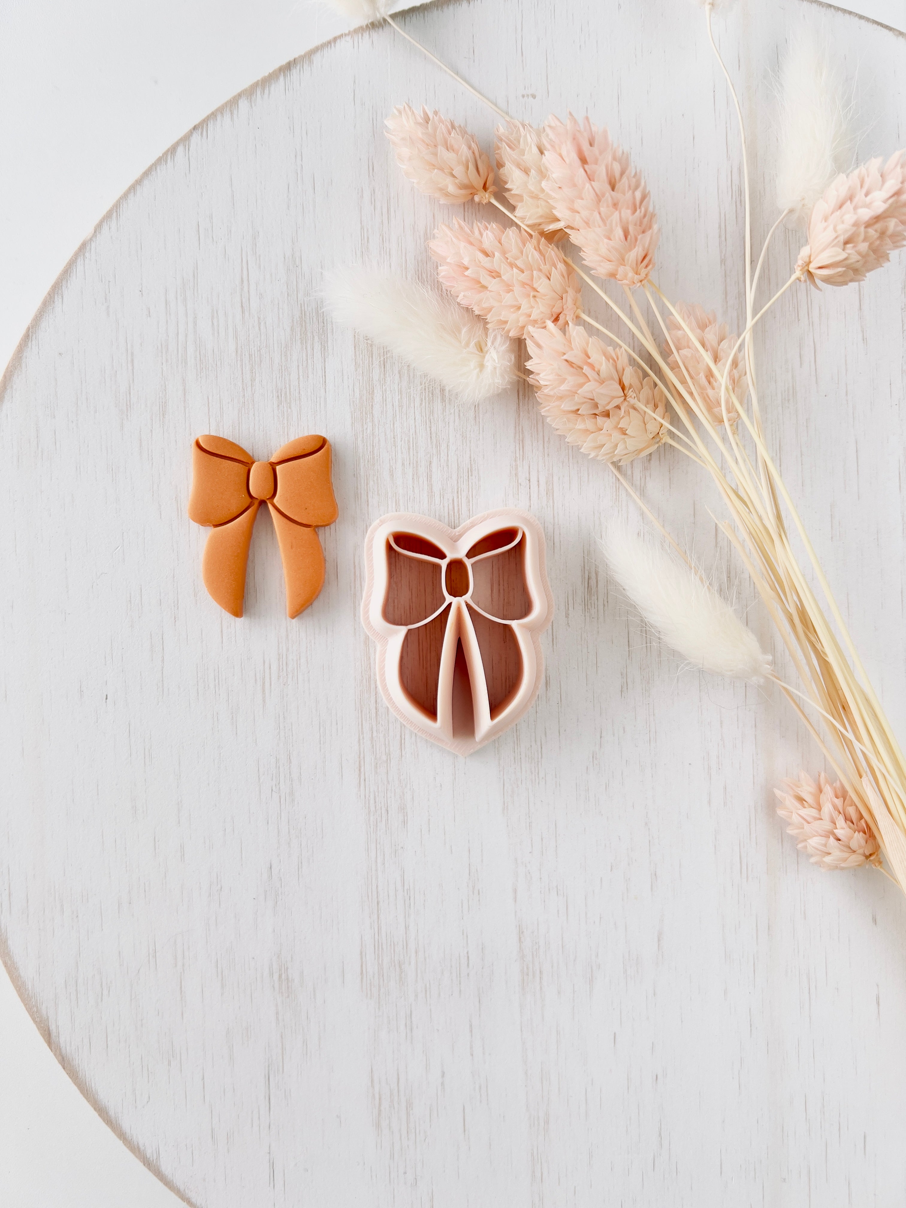 High quality polymer clay cutter creating clean sharp cuts for earrings and jewelry making