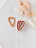 High quality polymer clay cutter creating clean sharp cuts for earrings and jewelry making