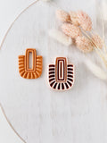 High quality polymer clay cutter creating clean sharp cuts for earrings and jewelry making