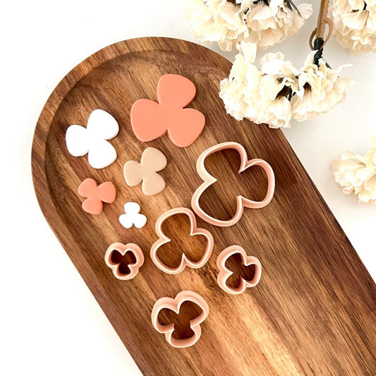 Flower polymer clay cutter