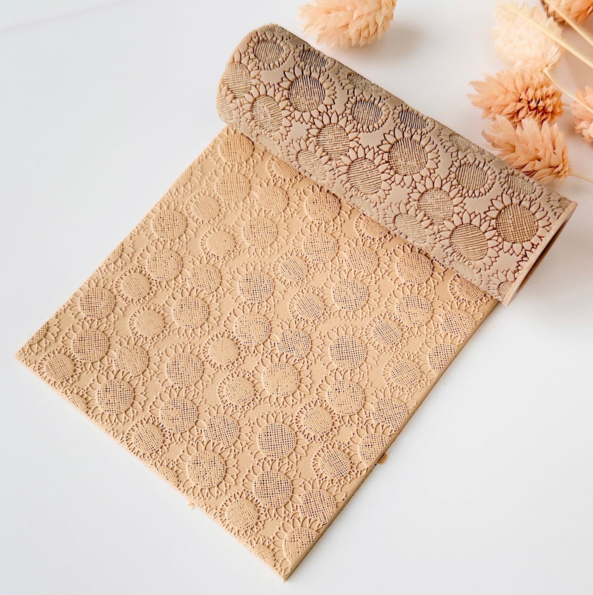 polymer clay texture roller abstract geometric pattern