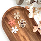 Detailed bohoo flower clay cutter