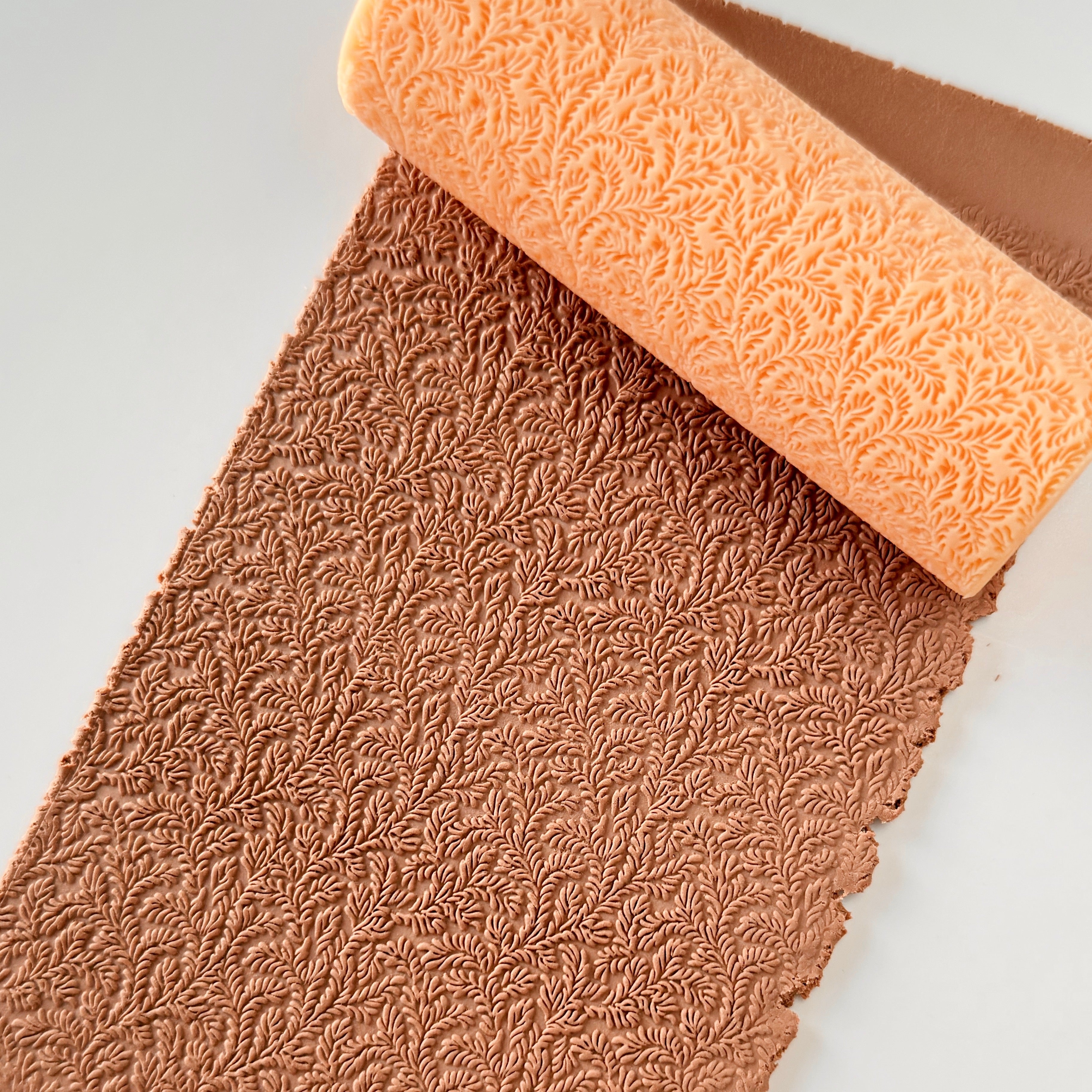 polymer clay texture roller abstract geometric pattern