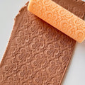 polymer clay texture roller abstract geometric pattern