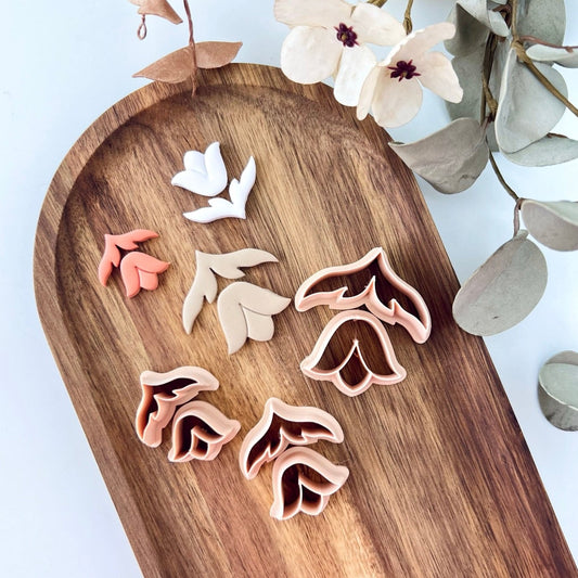 Flower clay cutter