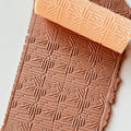 polymer clay texture roller abstract geometric pattern