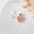 High quality polymer clay cutter creating clean sharp cuts for earrings and jewelry making