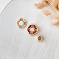 High quality polymer clay cutter creating clean sharp cuts for earrings and jewelry making