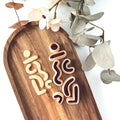 High quality polymer clay cutter creating clean sharp cuts for earrings and jewelry making