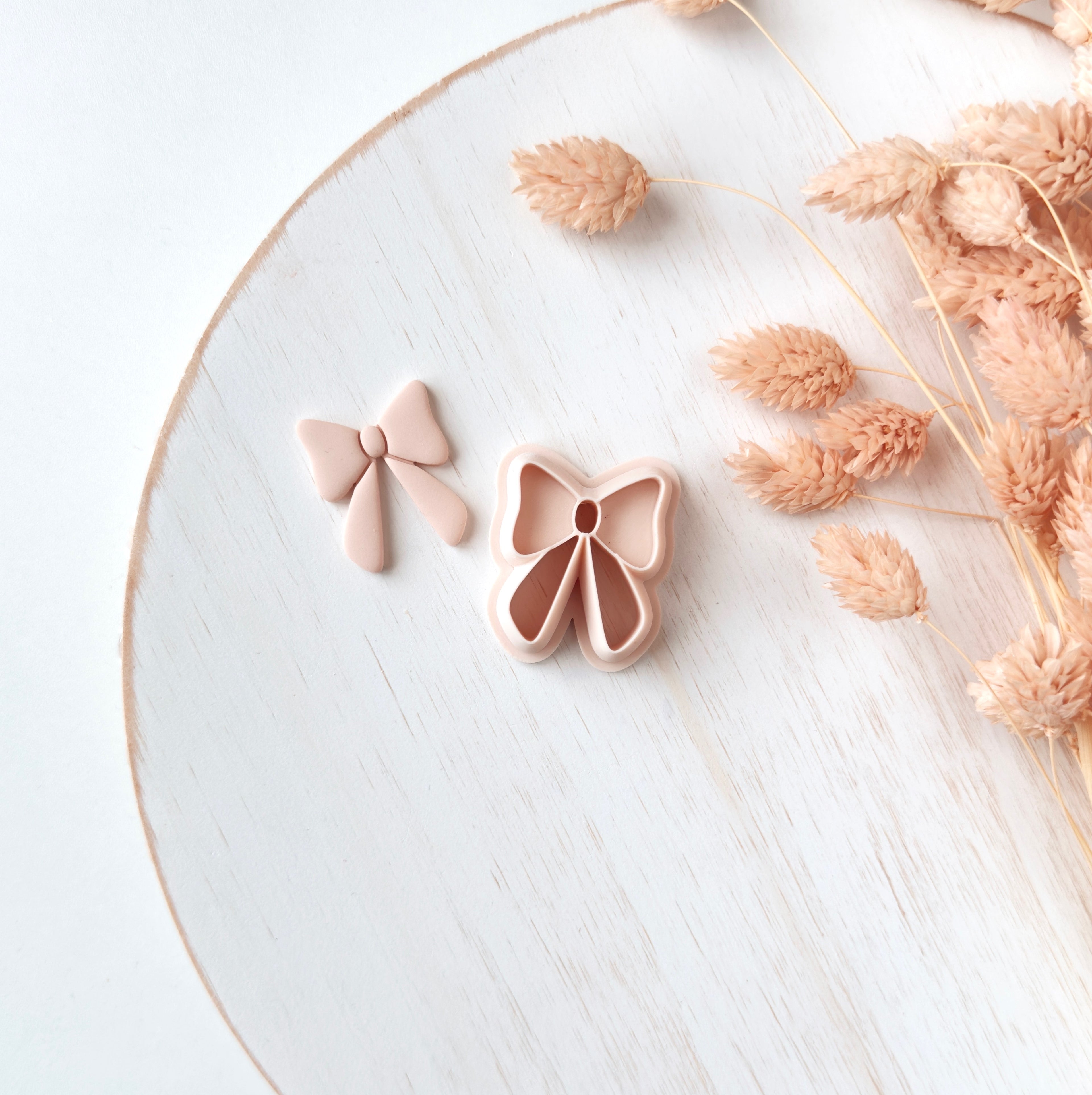 High quality polymer clay cutter creating clean sharp cuts for earrings and jewelry making