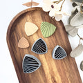 High quality polymer clay cutter creating clean sharp cuts for earrings and jewelry making