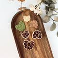 High quality polymer clay cutter creating clean sharp cuts for earrings and jewelry making