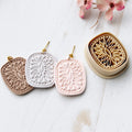 High quality polymer clay cutter creating clean sharp cuts for earrings and jewelry making