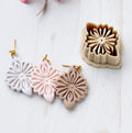 High quality polymer clay cutter creating clean sharp cuts for earrings and jewelry making