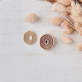 High quality polymer clay cutter creating clean sharp cuts for earrings and jewelry making