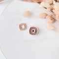 High quality polymer clay cutter creating clean sharp cuts for earrings and jewelry making