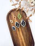 High quality polymer clay cutter creating clean sharp cuts for earrings and jewelry making