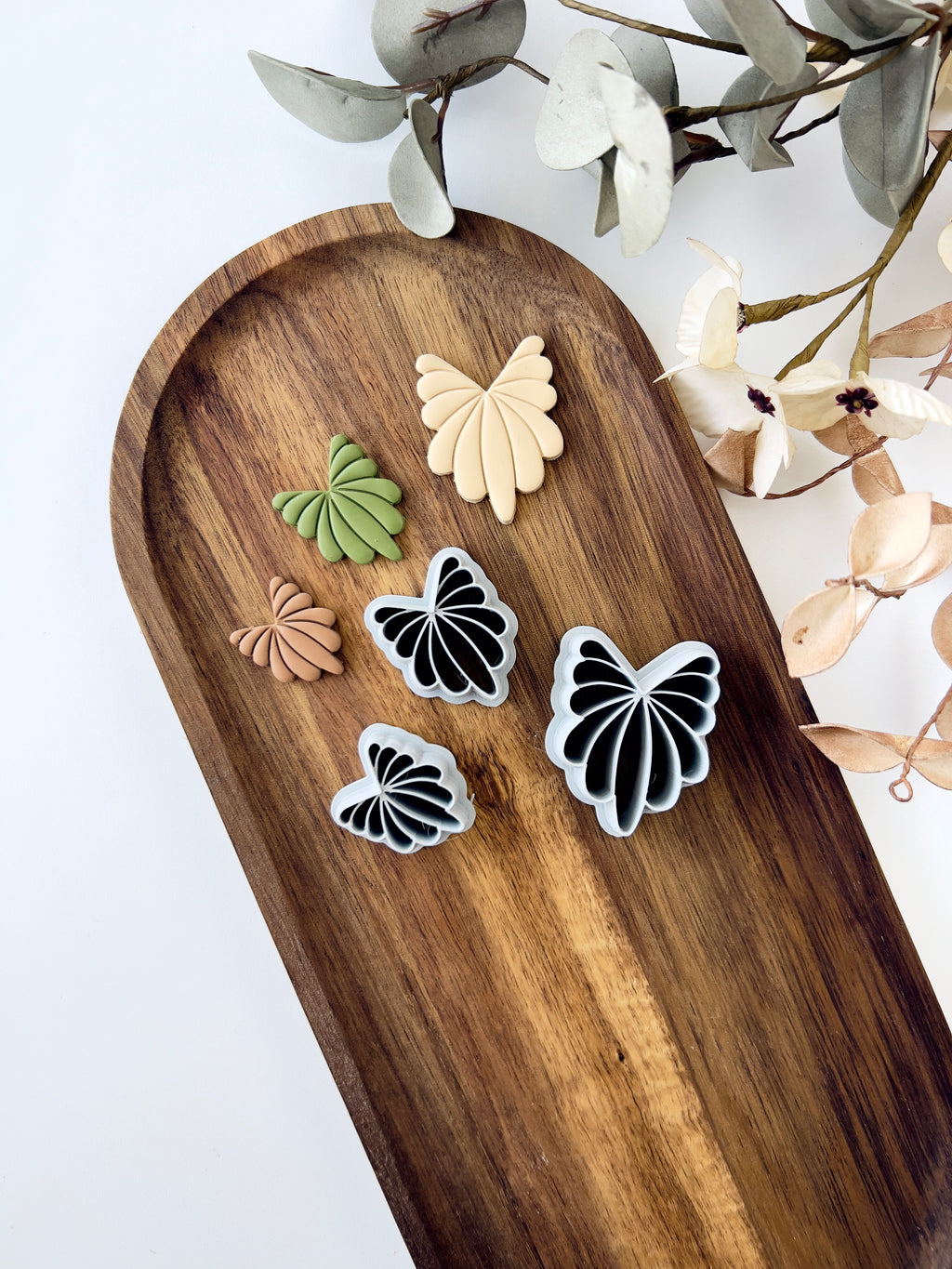 High quality polymer clay cutter creating clean sharp cuts for earrings and jewelry making