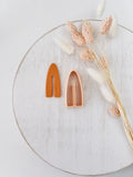 High quality polymer clay cutter creating clean sharp cuts for earrings and jewelry making
