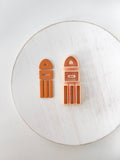 High quality polymer clay cutter creating clean sharp cuts for earrings and jewelry making