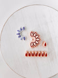 High quality polymer clay cutter creating clean sharp cuts for earrings and jewelry making