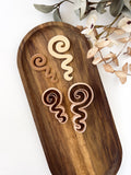 High quality polymer clay cutter creating clean sharp cuts for earrings and jewelry making
