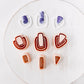 Abstract clay cutter SET of 3
