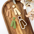 High quality polymer clay cutter creating clean sharp cuts for earrings and jewelry making