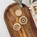 High quality polymer clay cutter creating clean sharp cuts for earrings and jewelry making