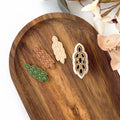 High quality polymer clay cutter creating clean sharp cuts for earrings and jewelry making