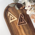 High quality polymer clay cutter creating clean sharp cuts for earrings and jewelry making