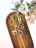 High quality polymer clay cutter creating clean sharp cuts for earrings and jewelry making