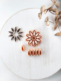 High quality polymer clay cutter creating clean sharp cuts for earrings and jewelry making