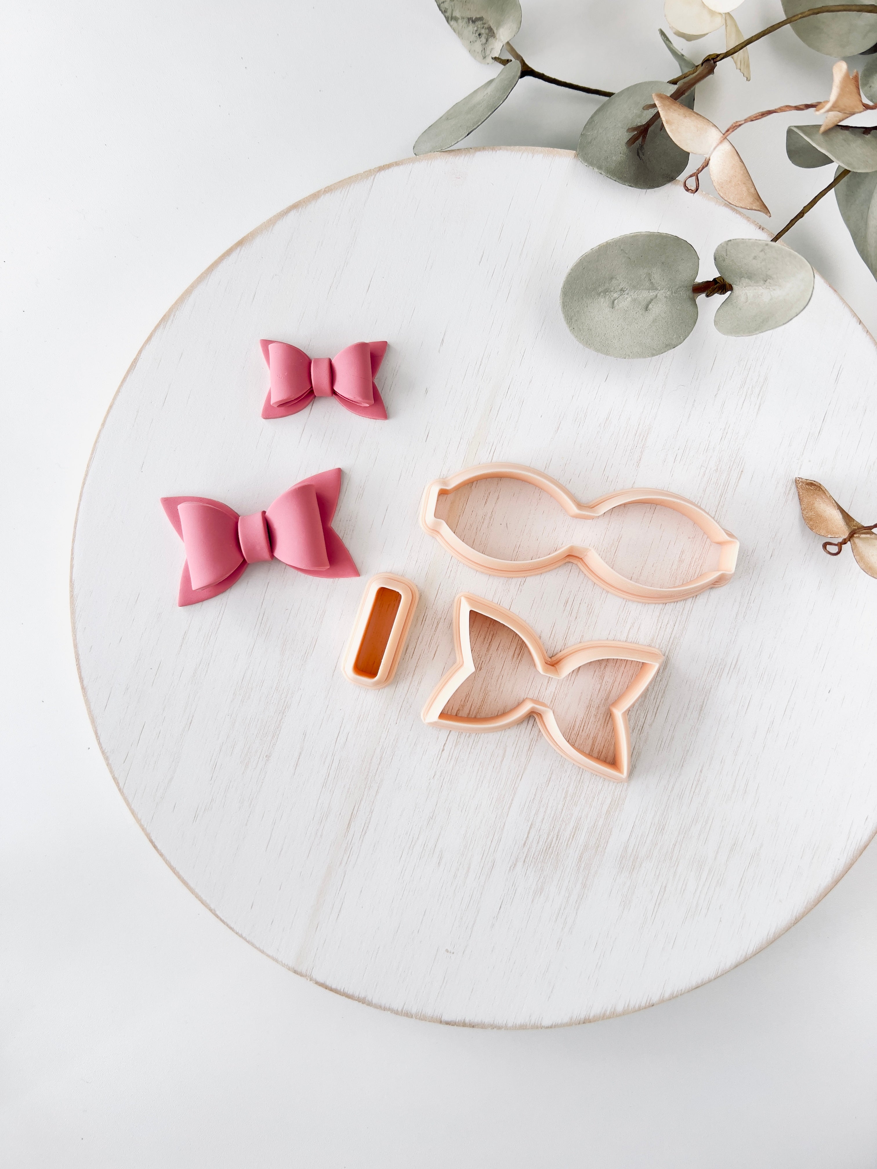High quality polymer clay cutter creating clean sharp cuts for earrings and jewelry making