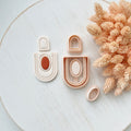 High quality polymer clay cutter creating clean sharp cuts for earrings and jewelry making