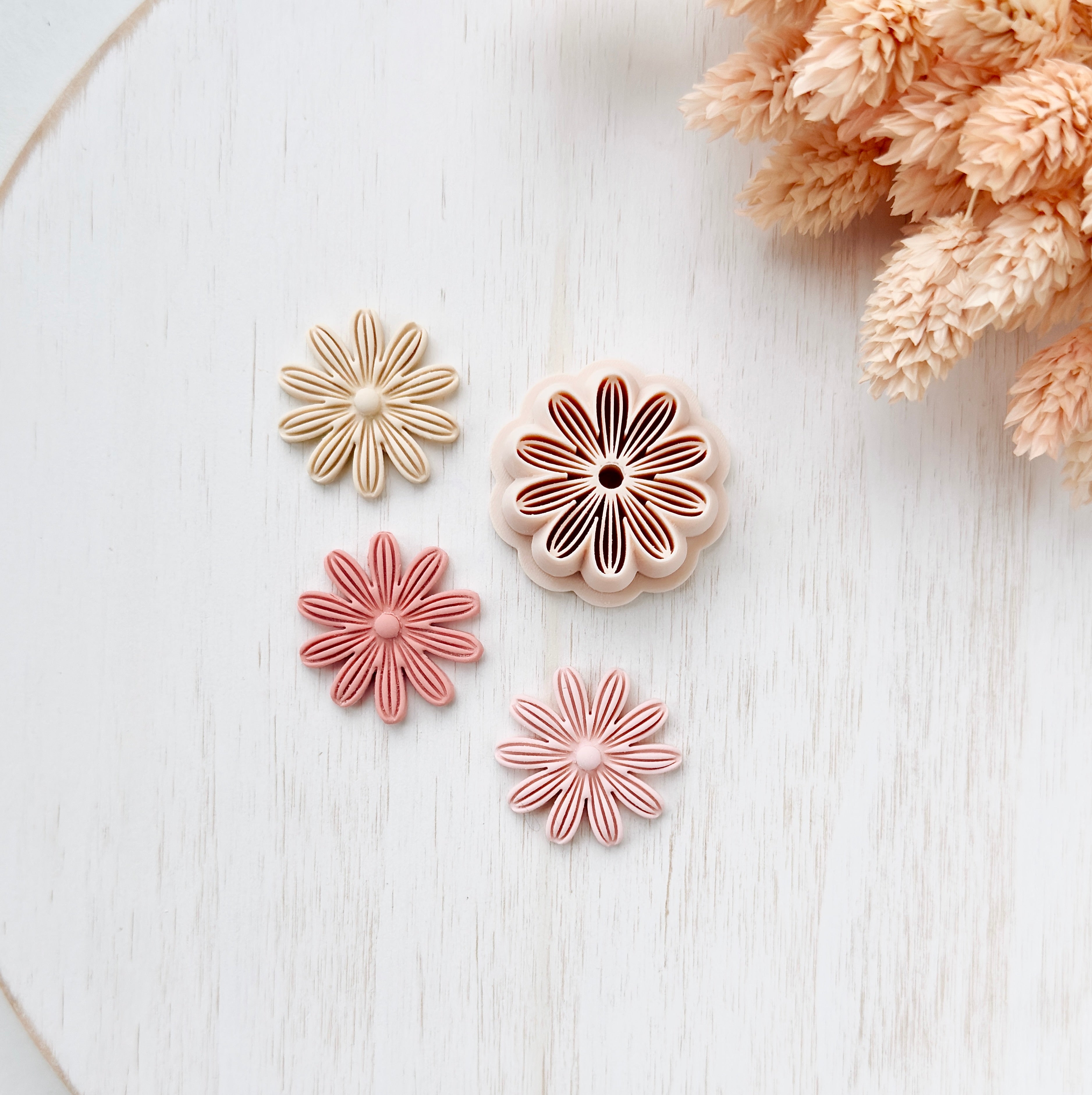 High quality polymer clay cutter creating clean sharp cuts for earrings and jewelry making