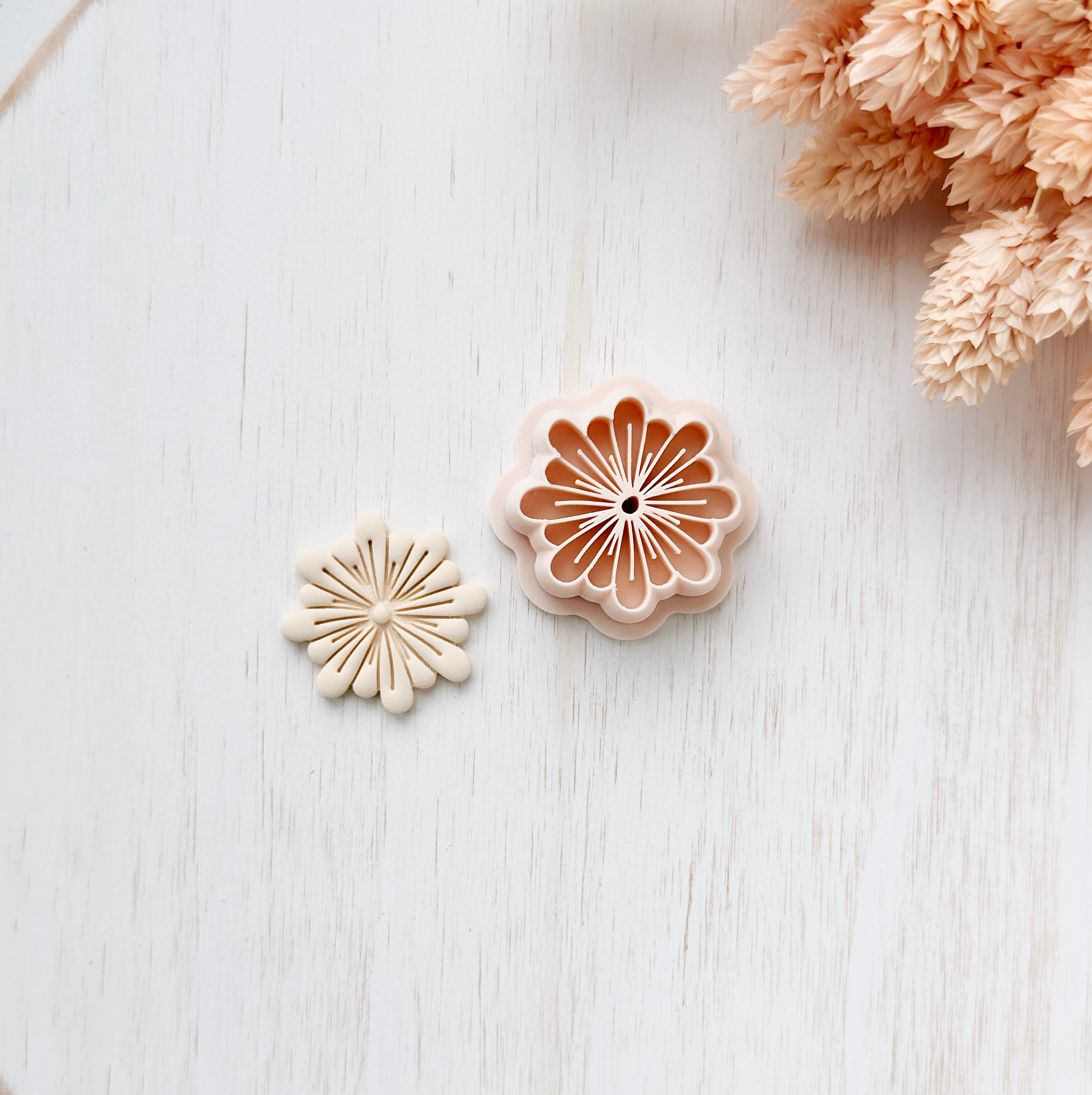High quality polymer clay cutter creating clean sharp cuts for earrings and jewelry making