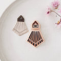 High quality polymer clay cutter creating clean sharp cuts for earrings and jewelry making