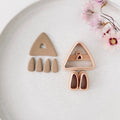 High quality polymer clay cutter creating clean sharp cuts for earrings and jewelry making