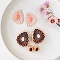 High quality polymer clay cutter creating clean sharp cuts for earrings and jewelry making