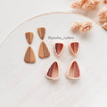 High quality polymer clay cutter creating clean sharp cuts for earrings and jewelry making